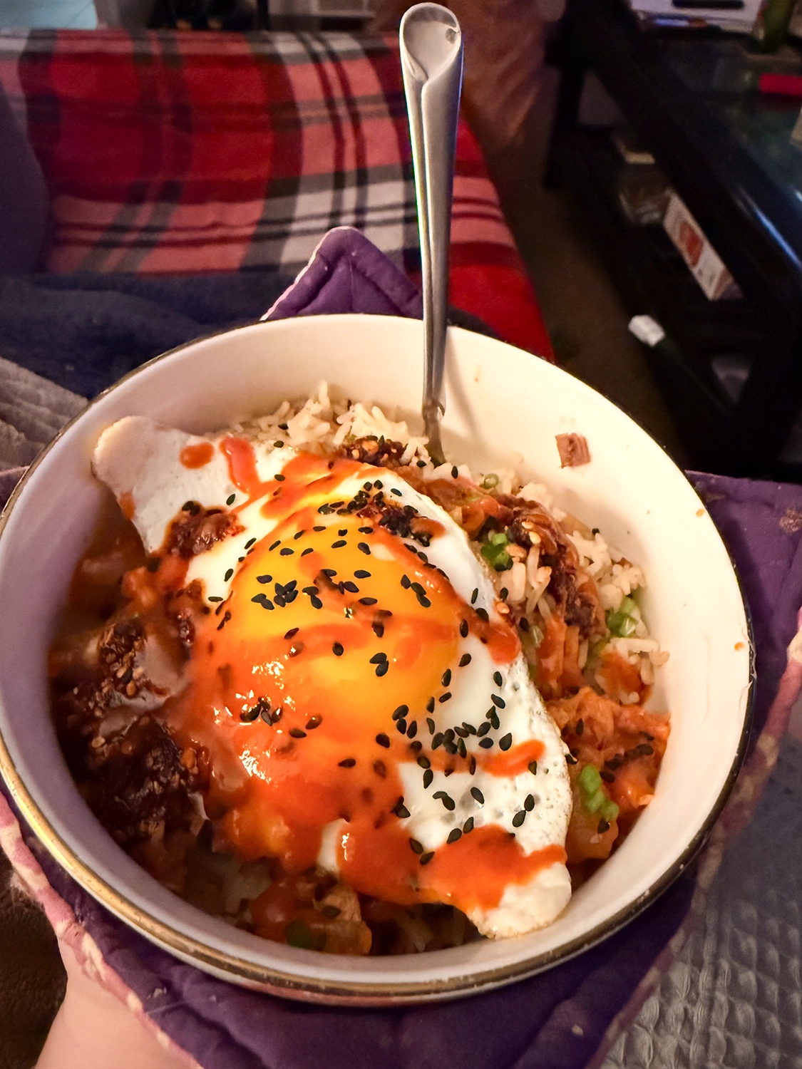 bbq chili crisp bowls